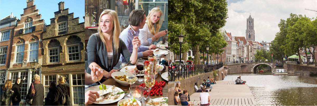 Rondvaart met stadswandeling Utrecht