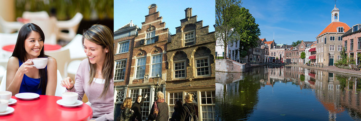 Rondvaart met stadswandeling Schiedam