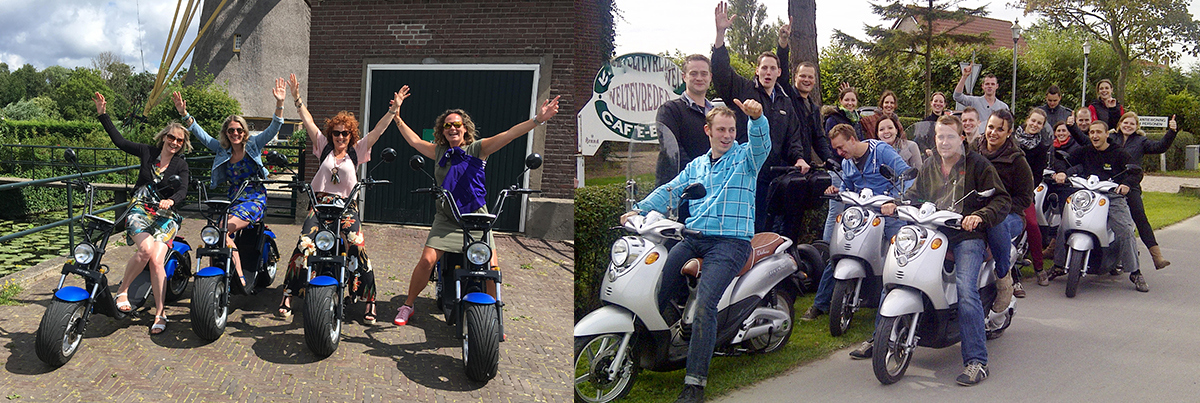 E-Chopper/E-Scooter tour Purmerend