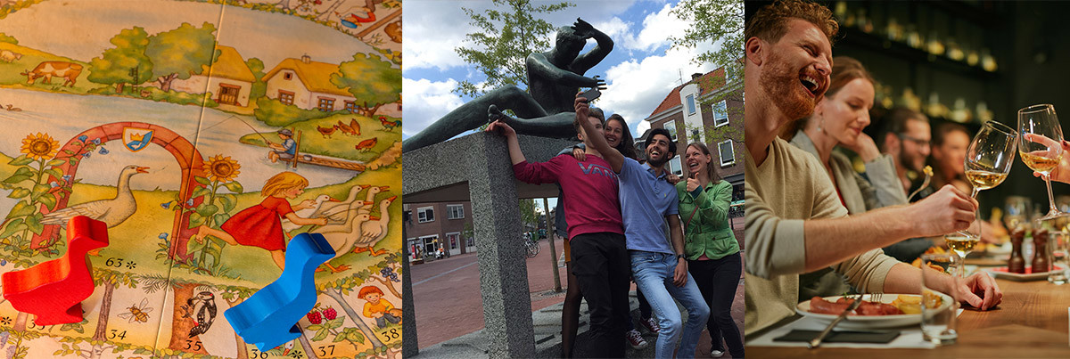Ganzenbord citygame Weert