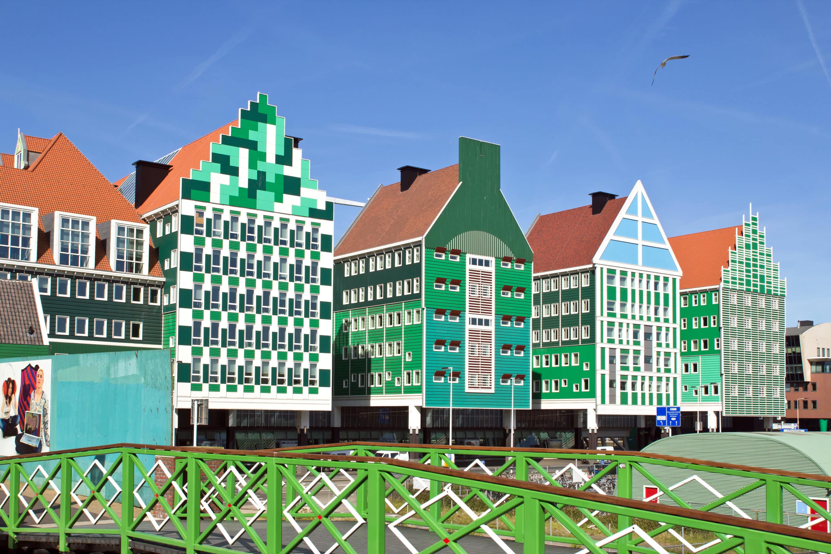 Holland, Zaandam, Inntel-Hotel geschiedenis Bussum