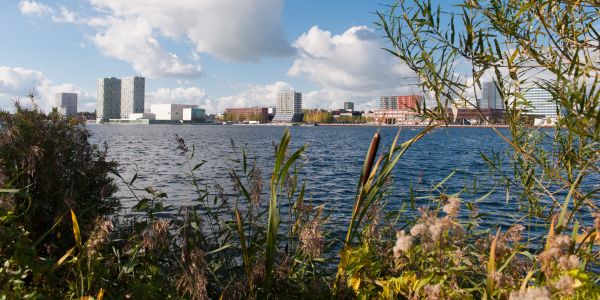 Almere-geschiedenis Almere skyline